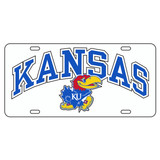 Kansas Tag (WHITE REFL. KANSAS JAYHAWK TAG (19009))