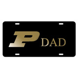 Purdue TAG (LASER BLK/GLD P DAD TAG (18618))