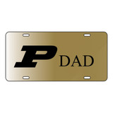 Purdue TAG (LASER GLD/BLK P DAD TAG (18619))