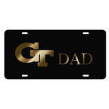 Georgia Tech Tag (LASER BLACK/GOLD GT DAD (18150))