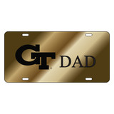 Georgia Tech Tag (LASER GOLD/BLACK GT DAD (18149))