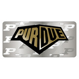 Purdue TAG (LASER PURDUE SATIN SYMBOL BK T (18561))