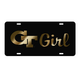 Georgia Tech Tag (LASER BLACK/GOLD GT GIRL (18152))