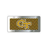 Georgia Tech Tag (CHEVRON STRIPE GT TAG (18186))