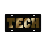 Georgia Tech Tag (LASER BLK/GLD TECH (18048))