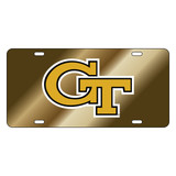 Georgia Tech Tag (GOLD MIRROR REFL GT TAG (18011))