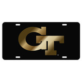 Georgia Tech Tag (LASER BLACK GOLD GT (18019))