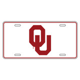 Oklahoma TAG (WHITE OU METAL TAG (17787))