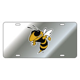 Georgia Tech Tag (SILVER REFL YELLOW JACKET TAG (18003))