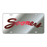 Oklahoma TAG (LASER SIL/RED SOONERS (17514))