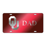 Oklahoma TAG (LASER RED/SIL OU DAD (17535))