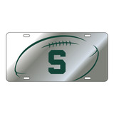 Michigan State Tag (LASER SIL/GRN S FB GRIP TAG (16597))