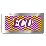 East Carolina Pirates Tag (CHEVRON STRIPE ECU TAG (16208))