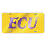 East Carolina Pirates Tag (LASER YEL/PUR ECU (16016))