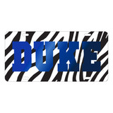 Duke University Tags (LASER ZEBRA DUKE TAG (15251))