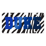 Duke University Tags (LASER ZEBRA DUKE TAG (15251))