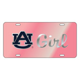 Auburn Tigers TAG (LASER PINK/SIL/BLU AU GIRL (12184))