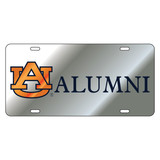 Auburn Tigers TAG (LASER SIL/BLU/ORG AU ALUMNI (12308))