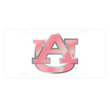 Auburn Tigers TAG (LASER WHT/SIL/PINK AU TAG (12181))