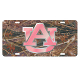 Auburn Tigers TAG (LASER CAMO SIL/PINK AU TAG (12196))