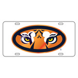 Auburn Tigers TAG (LASER WHT TIGER EYES (12115))