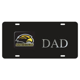 Southern Mississippi Tag (LASER BLK/SIL SO MISS DAD TAG (11900))