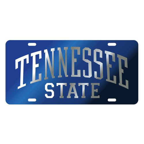 Tennessee State Tag (LASER BLU/SIL TENN STATE TAG (28082))