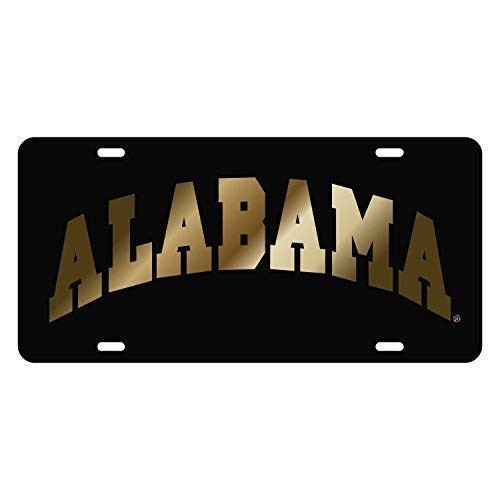 Alabama Crimson Tide Tag (LASER BLACK GOLD ALABAMA)