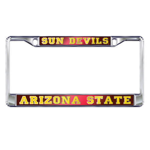 Arizona State Sun Devils Plate Frame (DOMED MIR AZ ST SUN DEVILS FR_26606)