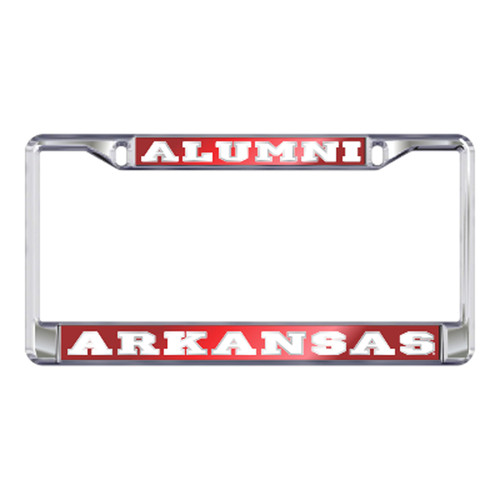 Arkansas Razorbacks Plate_Frame (MIRROR DOMED ARK ALUMNI FRAME (11112))