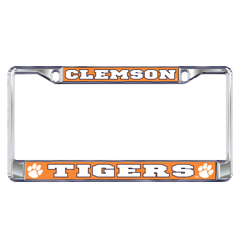 Clemson Tigers Plate Frame (DOMED CLEMSON PLATE FRAME (14121))