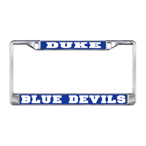 Duke Blue Devils Plate_Frame (DOMED DUKE METAL PLATE FRAME (15124))