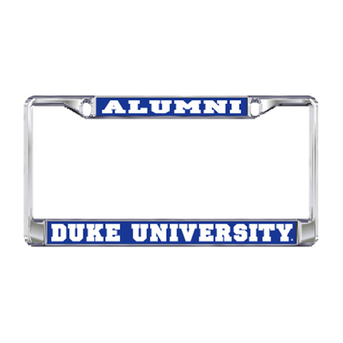 Duke Blue Devils Plate_Frame (DOMED DUKE ALUMNI PLATE FRAME (15126))