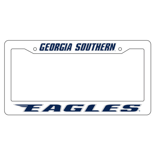 Georgia Southern Eagles Plate Frame (WHT PLATE FRAME GA SOTH EAGLES (19526))