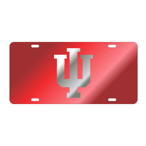 Indiana TAG (LASER RED/SIL NEW IU LOGO TAG (15573))