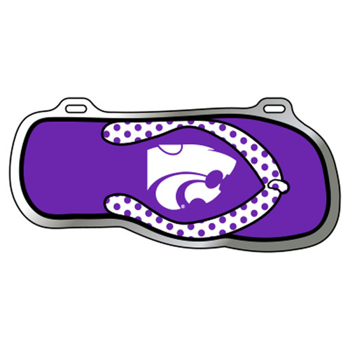 Kansas State TAG (KSTATE FLIP FLOP LICENSE PLATE (21147))