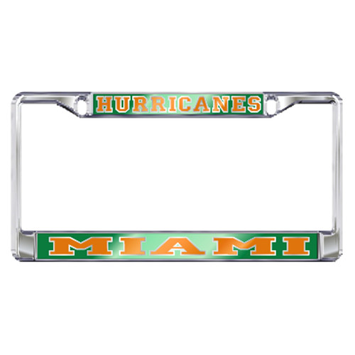 Miami Plate_Frame (MIRROR DOMED MIAMI PLATE FRAME (23620))