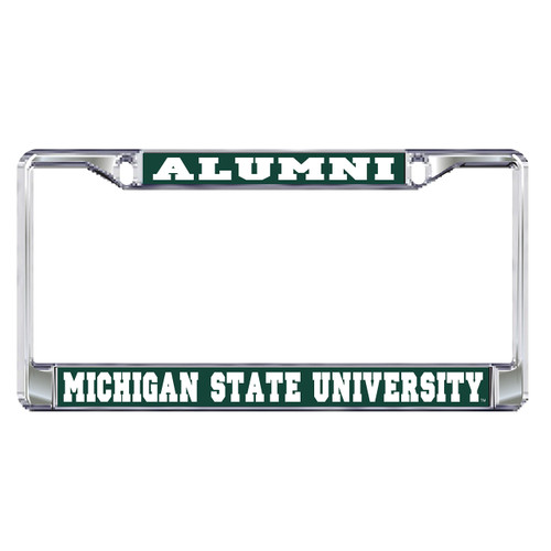 Michigan State Plate Frame (DOMED MI STATE ALUMNI FRAME (16544))