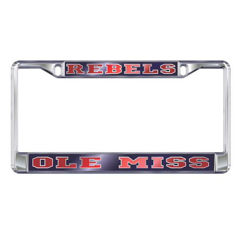 Mississippi Plate Frame (MIRROR DOMED OLE MS PLATE FR (24098))