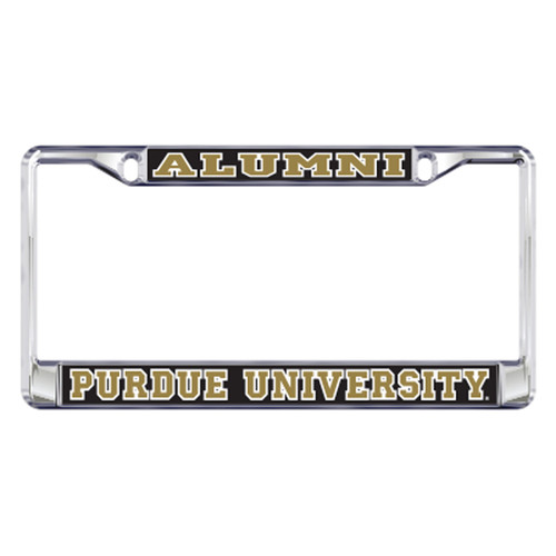 Purdue Plate_Frame (DOMED PURDUE ALUMNI PLATE FRAM (18548))