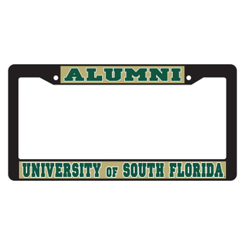 South Florida Plate_Frame (PLATE FRAME BLK SO FLA ALUMNI (32028))