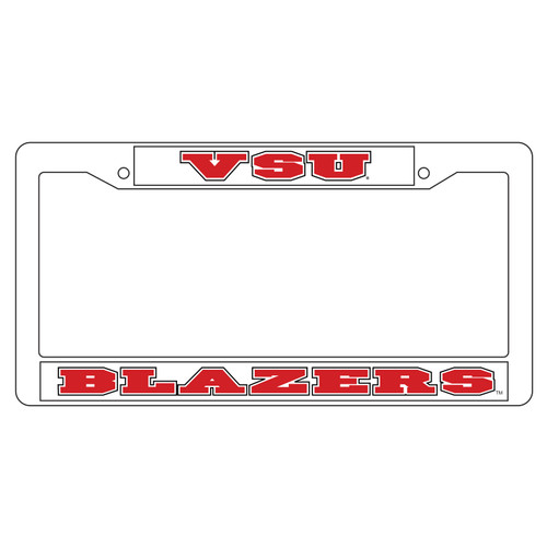 Valdosta State Plate Frame (WHT PLATE FRAME VSU BLAZERS (43009))