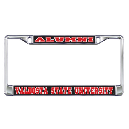 Valdosta State Plate Frame (VSU ALUMNI DOMED METAL FRAME_43042)