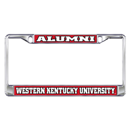 Western Kentucky Plate_Frame (DOMED WESTERN KY ALUMNI FRAME (41545))