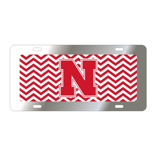 Nebraska TAG (CHEVRON STRIPE N HUSKERS TAG (27275))