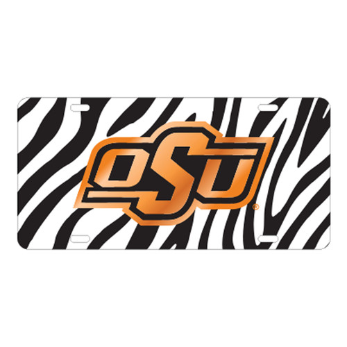 Oklahoma State TAG (LASER ZEBRA OSU TAG (21713))