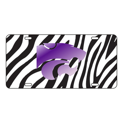 Kansas State TAG (LASER ZEBRA POWER CAT TAG (21236))