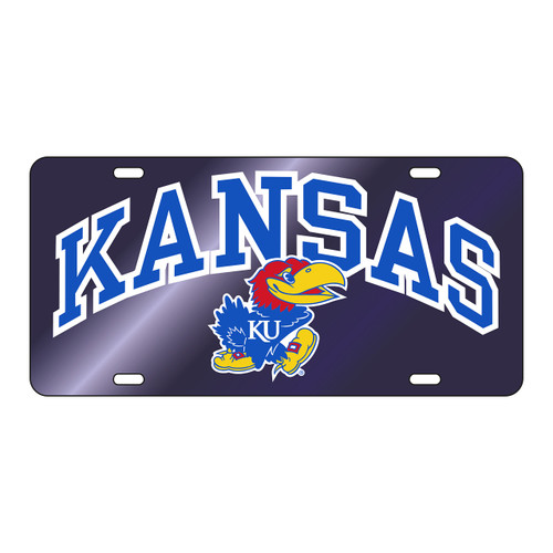 Kansas Tag (BLU MIR/REF KANSAS JAYHAWK TAG (19013))