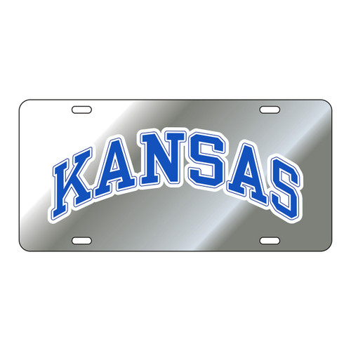 Kansas Tag (SILVER REFL BLUE KANSAS TAG (19035))