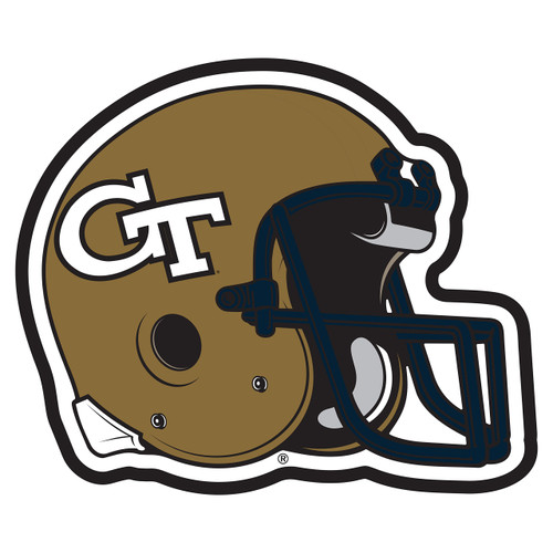 Georgia Tech Hitch Cover (DOMED GT HELMET HITCH (18090))